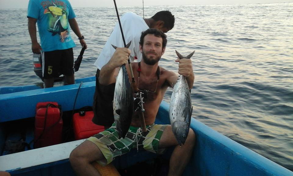Fishing Close to Shore El Salvador Surf Company Sunzal